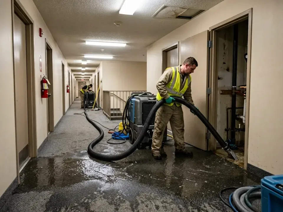 multi-unit-apartment-hallway-f-005 — frequently asked questions, Emergency Burst Pipe Water Extraction & Removal in Waggaman…
